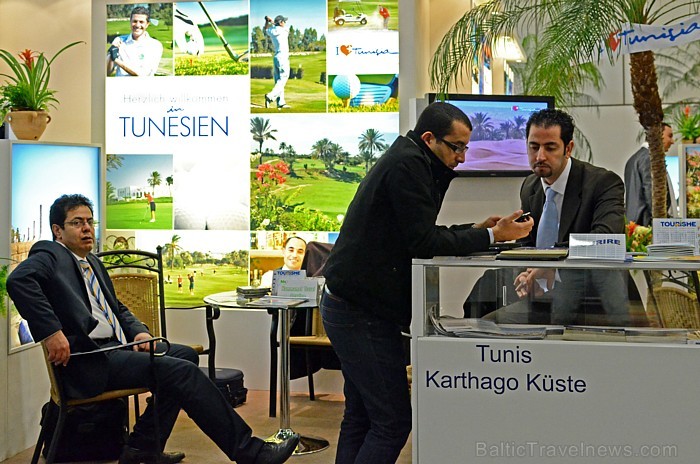Tunisijas stends izstādē ITB Berlin 2011. Foto: ITB Berlin 56957