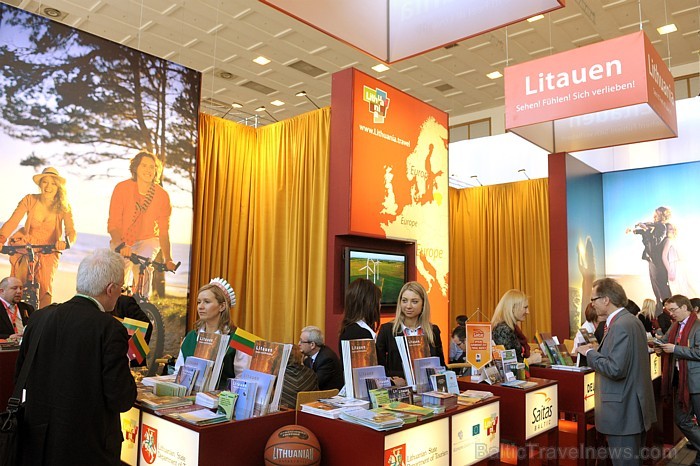 Lietuvas stends izstādē ITB Berlin 2011. Foto: ITB Berlin 56966