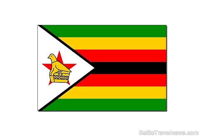 19. vietu ieņem Zimbabve. Zaļā krāsa simbolizē lauku apvidu, dzeltenā - minerālvielas, sarkanā - asinis, kas tika izlietas kara laikā, baltā - pasauli 57687