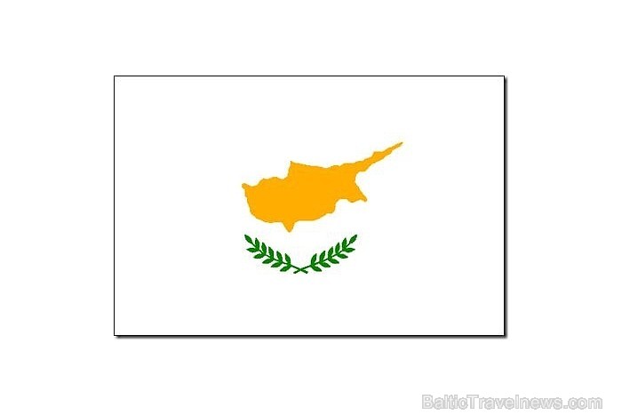 8. vietu ieņem Kipra. Viens no nedaudzajiem karogiem, kurā attēlota valsts karte. Oranžā krāsa simbolizē bagātību, varu 57699