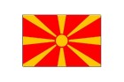 11. vietu ieņem Maķedonija. Karogā sarkanā krāsa ar dzelteno veido sauli ar 8 stariem, kas simbolizē brīvību 10