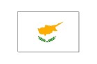 8. vietu ieņem Kipra. Viens no nedaudzajiem karogiem, kurā attēlota valsts karte. Oranžā krāsa simbolizē bagātību, varu 13