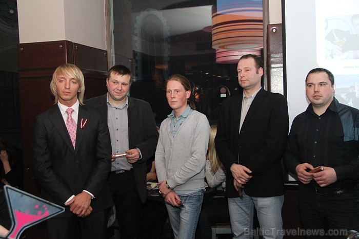 Pretendenti uz titulu «2010.gada labākais bārmenis» - Andris Reizenbergs, Andris Noreiķis, Oļegs Porietis, Uldis Pētersons un Deniss Smirnovs 57708