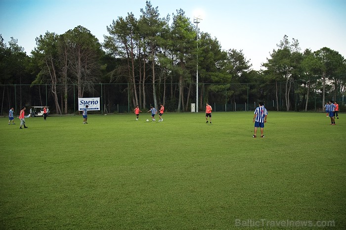 Viesnīcai Sueno Hotels Golf Belek ir divi futbola laukumi 60609