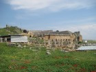 Pamukkale ir brīnumaina vieta Turcijā, kas ir slavena ar dziedinošiem ūdeņiem (Kleopatras baseinu), elpu aizraujošo ainavu (Baltās terases) un bagāto  63