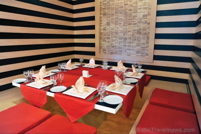 Viesnīcas PR Club Kaplan teritorijā ir galvenais restorāns, viens a la carte restorāns un 7 bāri Viesnīcas PR Club Kaplan teritorijā ir galvenais restorāns, viens a la carte restorāns un 7 bāri 61602