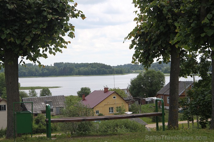 Viens no Latvijas dziļākajiem ezeriem - Dagdas ezers 62242