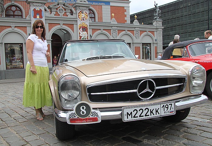 3. starptautiskais Dikļu pils retro rallijs, kas norisinājās 14.-16.07.2011, viesojās arī Rīgā 64237