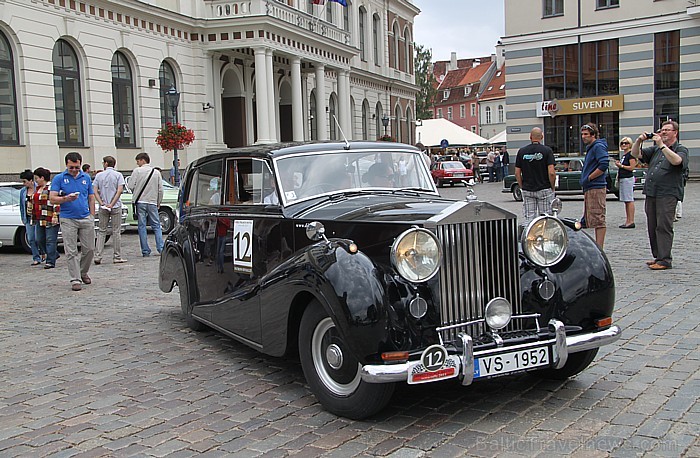 3. starptautiskais Dikļu pils retro rallijs, kas norisinājās 14.-16.07.2011, viesojās arī Rīgā 64243