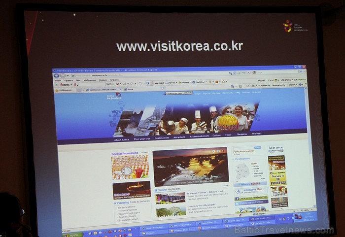 29.08.2011 Korejas nacionālā tūrisma organizācija ieradās Latvijā, lai prezentētu tūristiem atpūtas un ceļojumu iespējas šajā valstī 29.08.2011 Korejas nacionālā tūrisma organizācija ieradās Latvijā, lai prezentētu tūristiem atpūtas un ceļojumu iespējas šajā valstī 66584