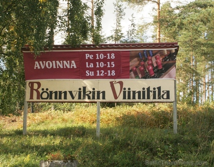 Ronnvikin Viinitila  ir atvērts apmeklētājiem cauru gaud un ir lepni piedāvāt augstas raudzes somu ogu vīnu. Rezervē lidojumu:www.ryanair.com 66995
