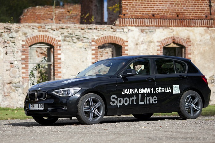 Travelnews.lv testē jauno BMW 120d Sport Line no BMW dīlera BM Auto. Piedalies Fb.com/Travelnews.lv konkursā un vinnē īpašu balvu no BM Auto. Foto: In 67514