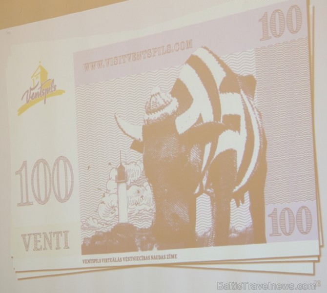 Ventspils paziņo preses konferencē 12.10.2011, kas notika viesnīcā Bergs, par jaunas valūtas apriti - Venti. Vairāk informācijas - www.Visitventspils. 67843