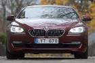 BMW 640d Coupe tehniskajos dokumentos ir rakstīts, ka līdz 100 km/h sportiskais 3 litru biturbo dīzelis uzrauj par 5,5 sekundēm. Foto: Ingus Evertovsk 6