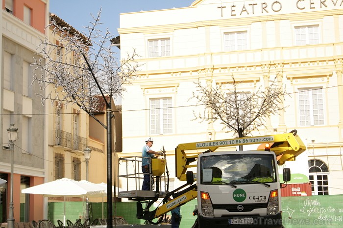 Malagas vecpilsēta gatavojas Ziemassvētkiem www.andalucia.org 68929
