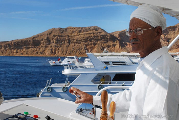 Iepazīsti Ras Mohammed nacionālo parku braucienā ar kuģīti pa Sarkano jūru. Kuģa kapteinis 69469