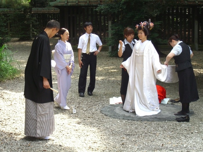 Japāņu tradicionālās kāzas (Foto: Guna Ķibere) 70552