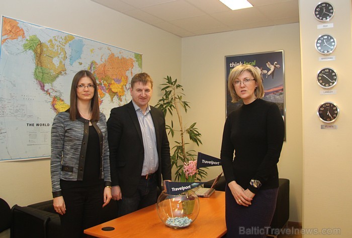 Balvas izlozē dalību ņēma Karina Sabirova (BalticTravelnews.com mārketinga vadītāja), Aivars Mackevičs (BalticTravelnews.com direktors) un Rūta Skujen 71998