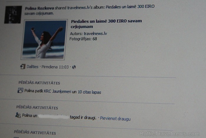 22.02.2012 plkst. 12:00 kompānijas Travelport Baltija ofisā notika akcijas Piedalies un laimē 300 EIRO savam ceļojumam balvas izloze 72004