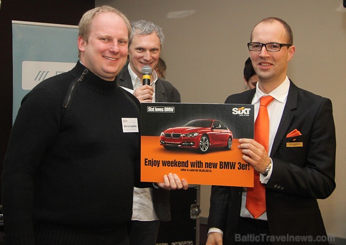Baltijas BalticBike projekta direktore Vija Vītola. Autonoma Sixt organizē «Baltijas auto nozares forums 2012» viesnīcā Radisson Blu Latvija - www.six Baltijas BalticBike projekta direktore Vija Vītola. Autonoma Sixt organizē «Baltijas auto nozares forums 2012» viesnīcā Radisson Blu Latvija - www.six 72906