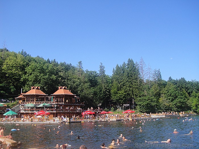 Pelde Sovatas Spa - Lāču sālsezerā. Foto: Remiro Travel 72995