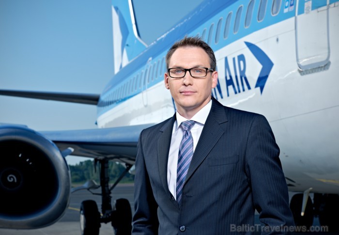 Lidsabiedrības «Estonian Air» vadītājs Tero Taskila. Foto: www.estonian-air.com 73111