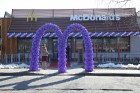 «McDonalds» atver 30-to restorānu Baltijā uz Vienības gatves 115a, Rīgā 2