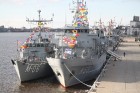 Rīgu apciemoja dažādu valstu militārie kuģi (14.04-15.04.2012), kurus varēja apmeklēt galvaspilsētas iedzīvotāji un viesi 5