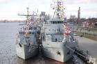 Rīgu apciemoja dažādu valstu militārie kuģi (14.04-15.04.2012), kurus varēja apmeklēt galvaspilsētas iedzīvotāji un viesi 7