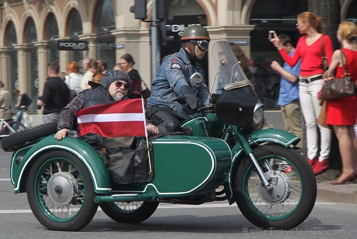 Motociklu sezonas atklāšanas parāde 2012 Rīgā - www.bmw-motorrad.lv