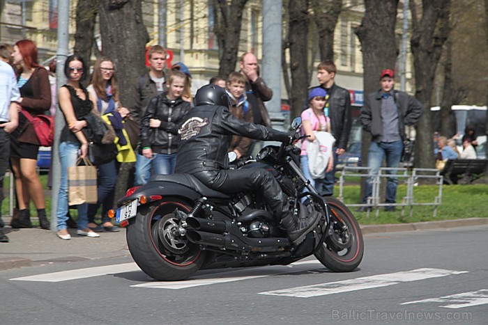 Motociklu sezonas atklāšanas parāde 2012 Rīgā 74325