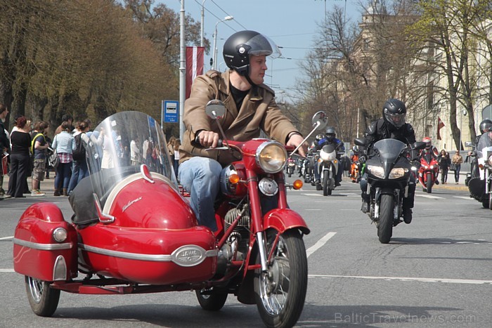 Motociklu sezonas atklāšanas parāde 2012 Rīgā 74328