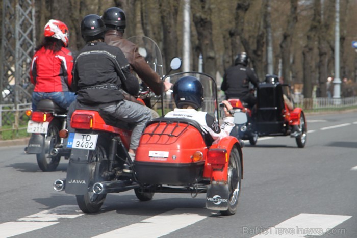 Motociklu sezonas atklāšanas parāde 2012 Rīgā 74329