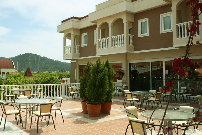 Viesnīca Garden Resort Bergamot 4 *, KEMERA,  ir lieliska atpūtas vieta ceļotājiem, kas mīl jūru un skaistu apkārtni www.novatours.lv 75383