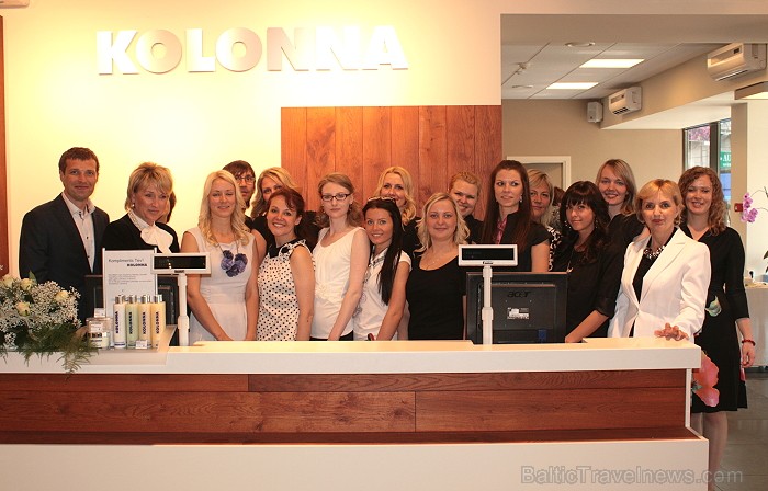 Kolonna Beauty Group atver pirmo jaunās koncepcijas salonu Rīgā, t/c Origo 76362