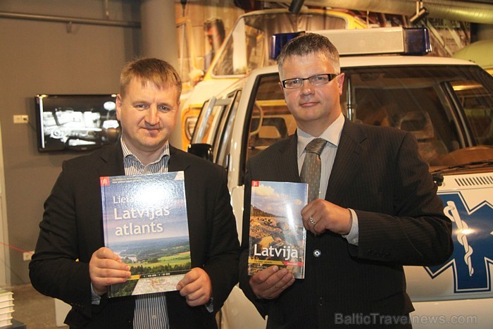Aivars Mackevičs (BalticTravelnews.com) un Arvils Drēska («Jāņa sēta») Aivars Mackevičs (BalticTravelnews.com) un Arvils Drēska («Jāņa sēta»)