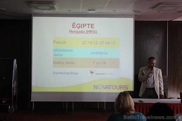Tūroperators Novatours prezentē jauno ziemas sezonas ceļojumus 2012/2013 (Albert Hotel, 05.07.2012) 78358