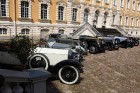 Rundālē ierodas britu autoklubs ar pirmskara «Rolls Royce» automašīnām Foto: Juris Ķilkuts www.fotoatelje.lv 11