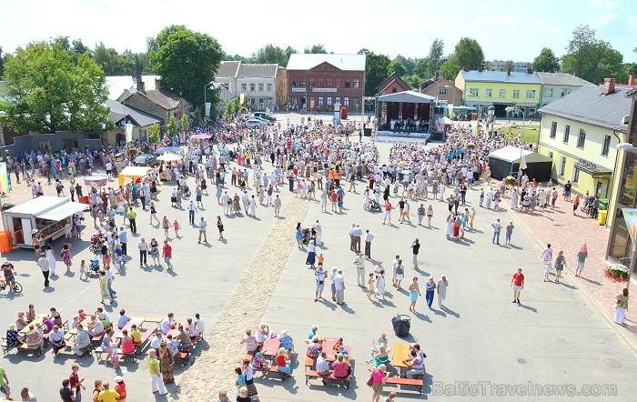 Jēkabpils pilsētas svētki (05.-07.07.2012) piesaistīja lielu apmeklētāju skaitu Foto: Jānis Lācis www.jekabpils.lv 78961