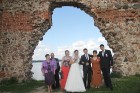 Ludzas pilskalns ar Livonijas ordera pils drupām: gruzīna un latgalietes kāzas - vairāk www.Fb.com/Travelnews.lv 38