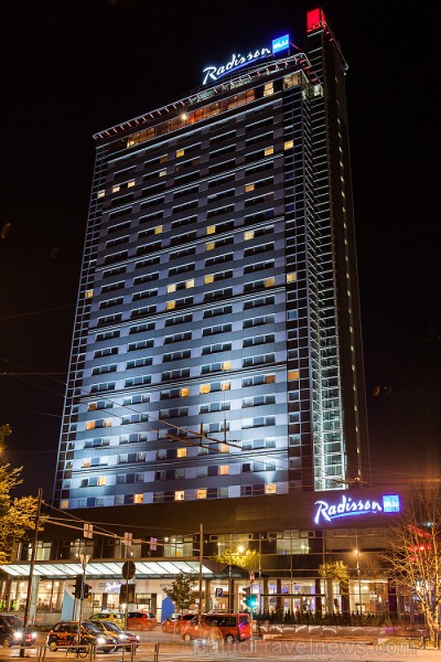 Radisson Blu Hotel Latvija tagad ir saskatāms gandrīz no jebkuras vietas pilsētā. Foto: www.radissonblu.com Radisson Blu Hotel Latvija tagad ir saskatāms gandrīz no jebkuras vietas pilsētā. Foto: www.radissonblu.com 80873