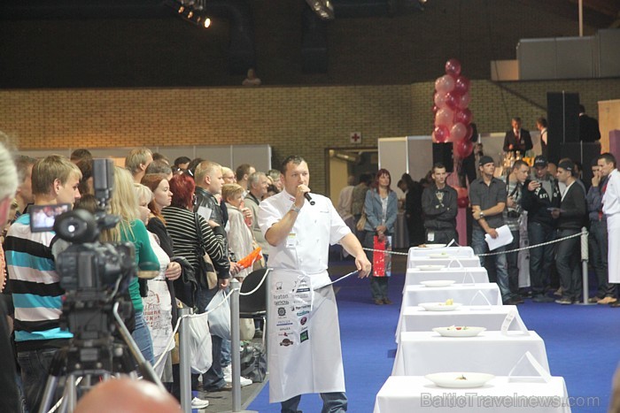 Pārtikas izstādes «Riga Food 2012» ietvaros 6.09.2012 notika jauno pavāru konkurss «Latvijas pavārzellis 2012». Foto sponsors: www.kalkuvarti.lv 81681