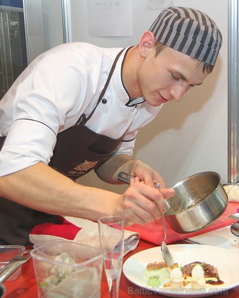 Pārtikas izstādes «Riga Food 2012» ietvaros 6.09.2012 notika jauno pavāru konkurss «Latvijas pavārzellis 2012». Foto sponsors: www.kalkuvarti.lv 81683