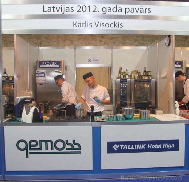 Pavāru konkurss «Latvijas 2012. gada pavārs» uzvarētājs ir Kārlis Visockis no Tallink Hotel Rīga restorāna Elements 81973