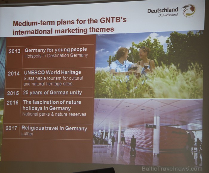 Vācijas tūrisma centrāle informē Ziemeļvalstu tūrisma profesionāļus un žurnālistus par ceļošanas iespējām uz Vāciju - www.germany.travel 81992
