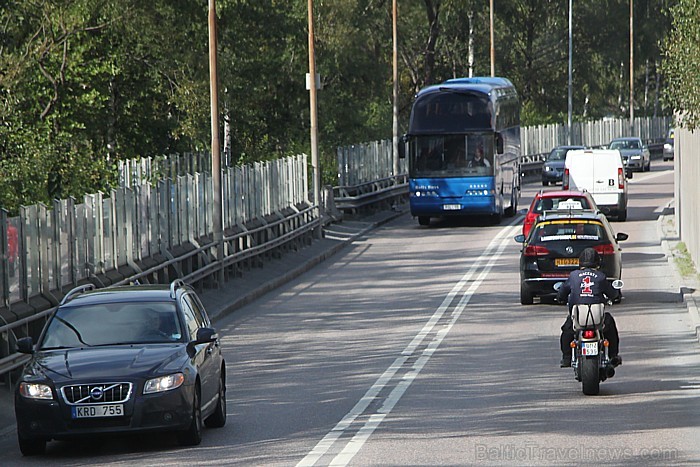 Nelielu pārbraucienu laikā tika konstatēts, ka zviedri nav tik perfekti autobraucēji kā tiek stāstīts, bet gan ir laba satiksmes infrastruktūra. Foto  82148