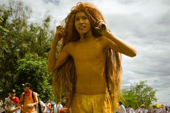 Bambuko kultūras festivāls ietver gan mūzikas, gan dejas, gan tērpu parādes elementus. Foto: www.colombia.travel 82620