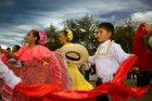 Bambuko kultūras festivāls ietver gan mūzikas, gan dejas, gan tērpu parādes elementus. Foto: www.colombia.travel 10