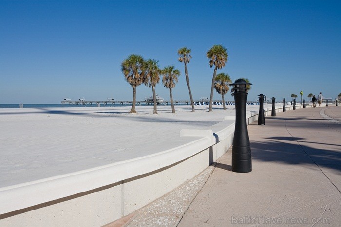 Saulainā Florida, kur saule spīd 300 dienas gadā, spēj apburt ikvienu. Foto: www.visitclearwaterflorida.com 82993