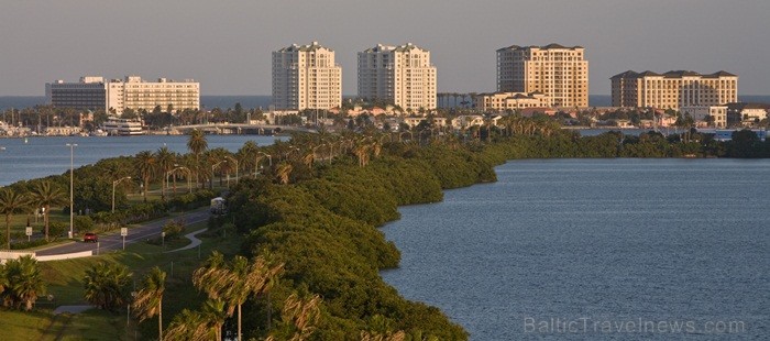 Saulainā Florida, kur saule spīd 300 dienas gadā, spēj apburt ikvienu. Foto: www.visitclearwaterflorida.com 83013